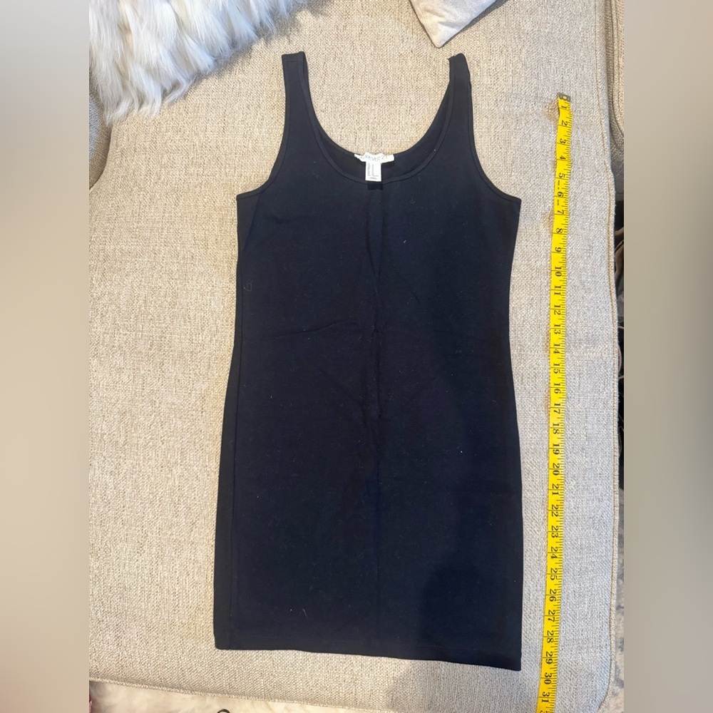 Forever 21 Black Lycra Mini Dress